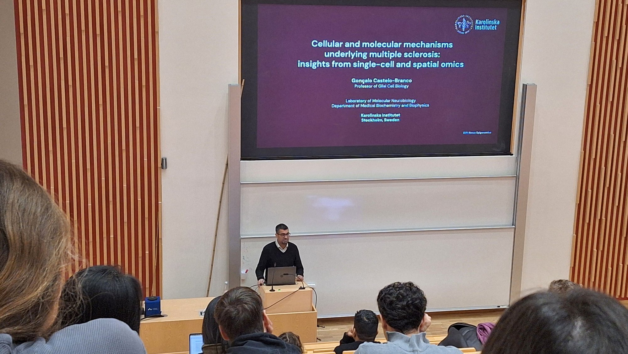 Professor Gonçalo Castelo-Branco visited DANDRITE in November 2025