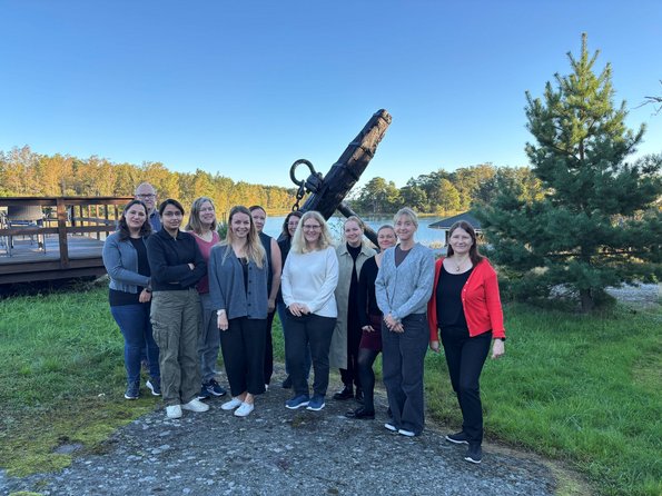 A picture of The Nordic Administration Team in Helsinki, 2025