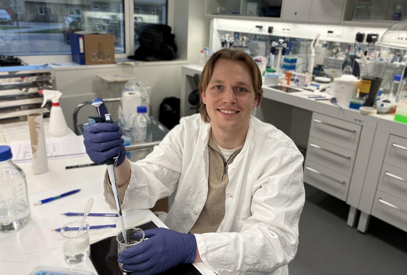 Frederik Holde Rasmussen begins his PhD on 1 February. 