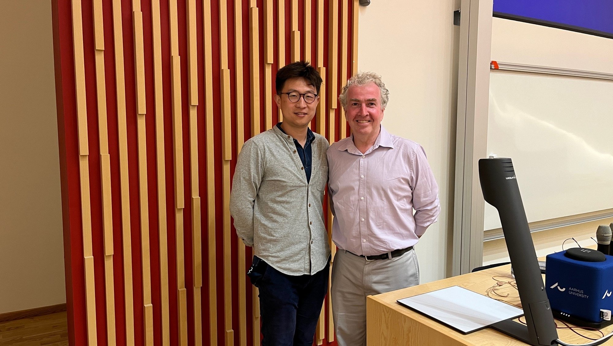 Professor Timothy A. Ryan visited DANDRITE in May 2024